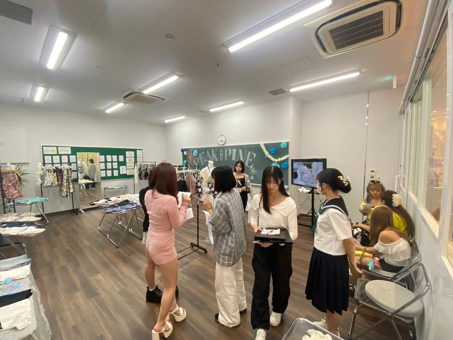 シブジョ展示会会場の様子